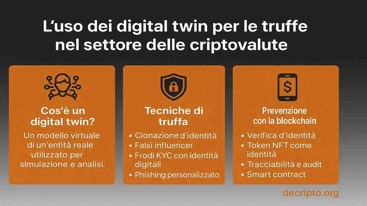 Digital twin and crypto scams: fake identities and deepfakes invisible  dangers for investors