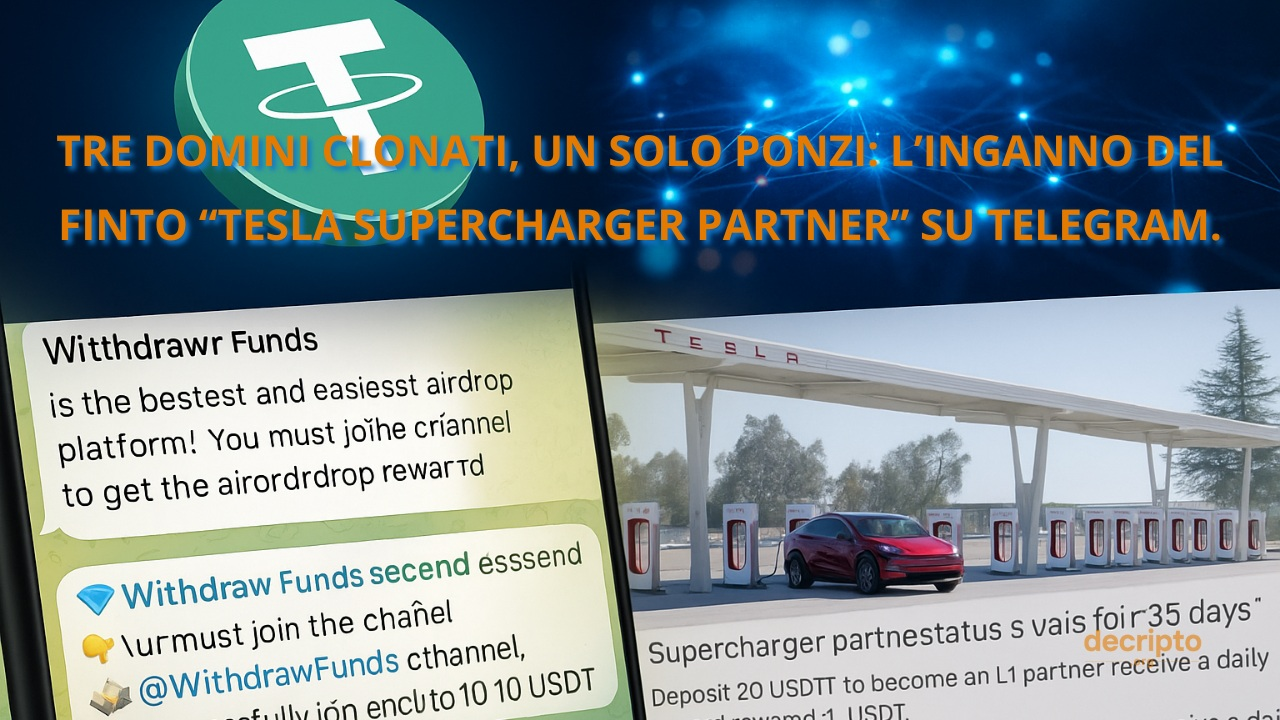 Tesla Supercharger Partners: three domain-clones, a Ponzi disguised as an  investment. OSINT investigation into the new scheme born on Telegram