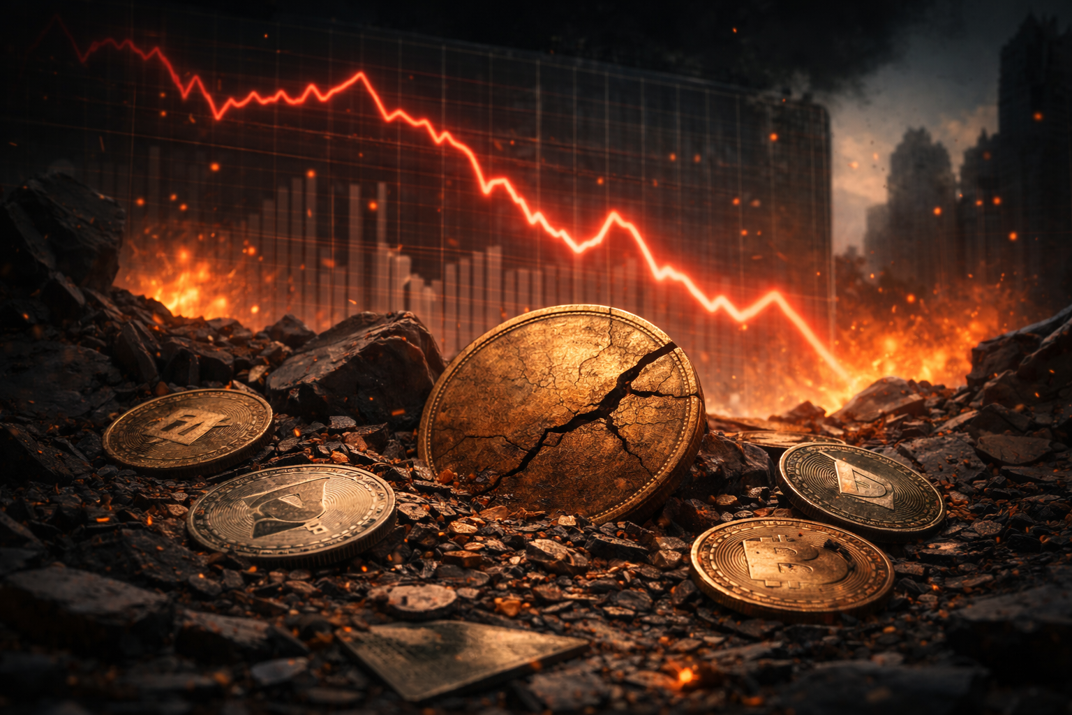 Dead coins: over 50 per cent of cryptocurrencies failed, 11.6 million  tokens disappeared by 2025
