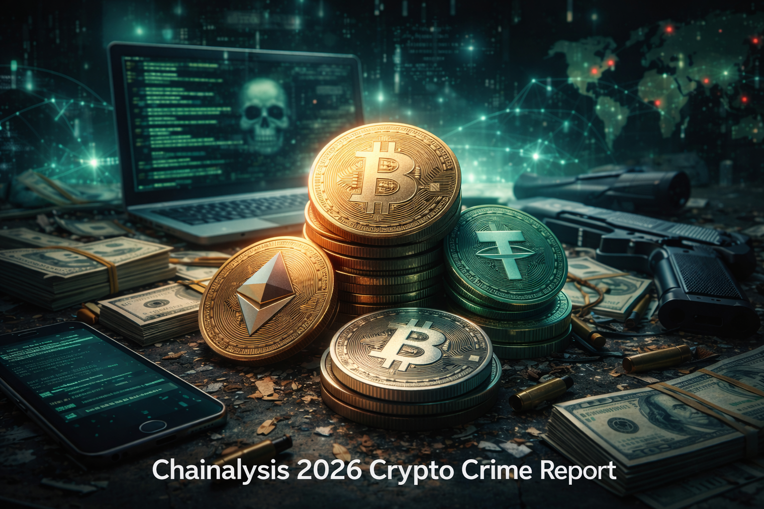 Crypto crime 2025 Chainalysis: over 154 billion on illicit wallets, up  162%. Boom in transactions to circumvent international sanctions