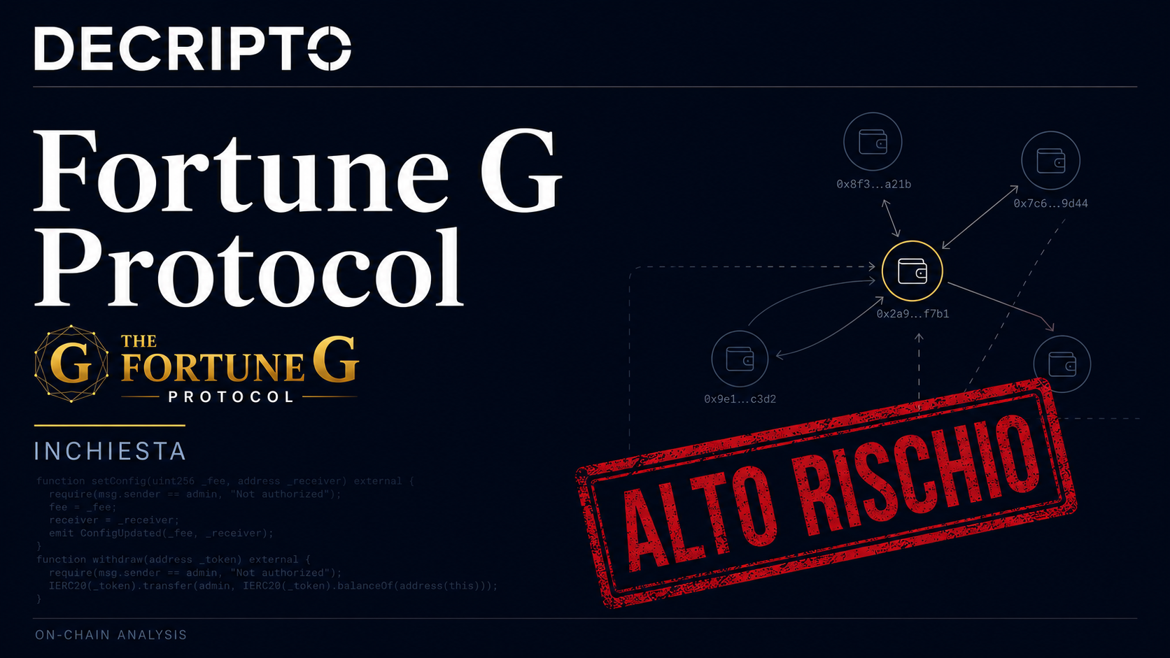 Fortune G Protocol: Watch out for the new fake platform DeFi that promises up to 1% per day (ANALYSIS) Fortune G Protocol: Watch out for the new fake platform DeFi that promises up to 1% per day (ANALYSIS)